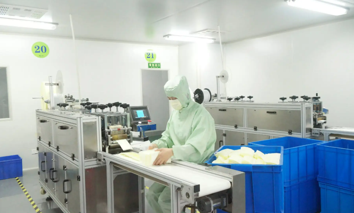 口罩洁净厂房效果图