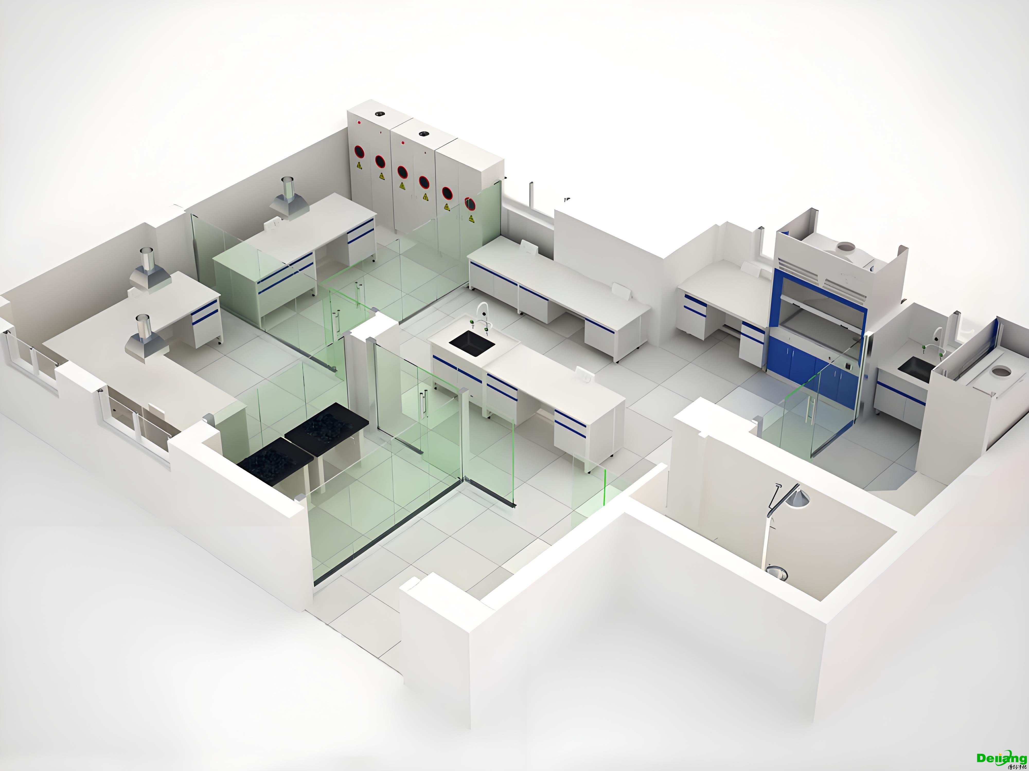 实验室功能区布局设计