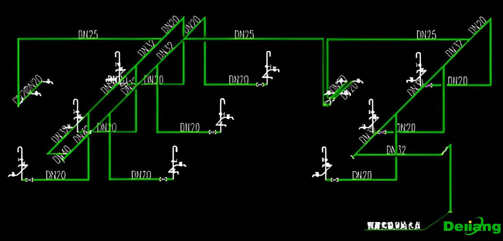 实验室给排水系统图